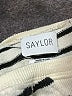Saylor Stripes Ivory Pullover Sweater Size XS - photo 7