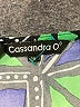 Cassandra 100% Polyester Blue Short Sleeve Blouse Size EU 32 / US 2 - photo 7
