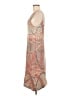 Peruvian Connection Paisley Tan Casual Dress Size M - photo 5