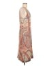 Peruvian Connection Paisley Tan Casual Dress Size M - photo 4
