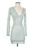 Bebe Teal Cocktail Dress Size XXS - photo 1
