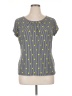 Worthington Gray Short Sleeve Top Size XL (petite) - photo 1