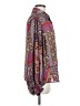 ee:some 100% Polyester Paisley Purple Long Sleeve Blouse Size M - photo 4