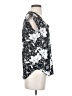 J.Crew Factory Store 100% Polyester Silver Short Sleeve Top Size 00 - photo 4