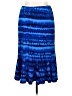 TanJay Tie-dye Blue Casual Skirt Size 14 - photo 1