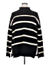 The Drop Stripes Black Turtleneck Sweater Size XXL - photo 1