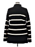 The Drop Stripes Black Turtleneck Sweater Size XXL - photo 2
