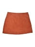 Unbranded 100% Polyester Solid Orange Casual Skirt Size M - photo 1