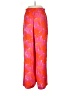 Maison d' Amelie 100% Polyester Print Pink Casual Pants Size S - photo 2