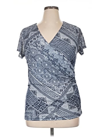 Relativity Short Sleeve Blouse (view 1)