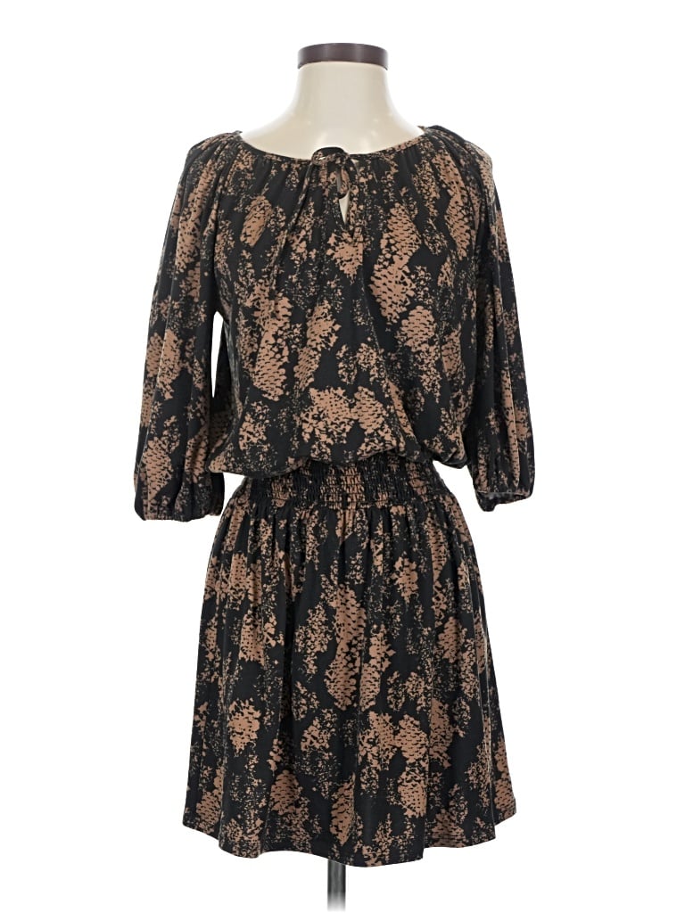 Pre-owned Veronica M Casual Dress In Brown