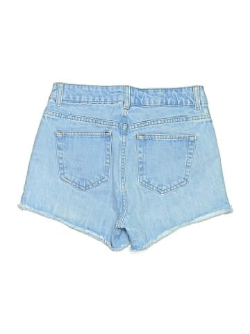 Topshop Denim Shorts (view 2)