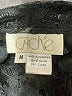 Cache 100% Rayon Black Jacket Size M - photo 6