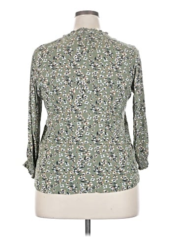 Monday Fun 3/4 Sleeve Blouse (view 2)