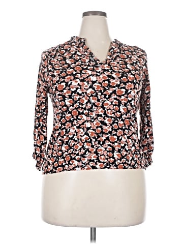 Fun2Fun 3/4 Sleeve Blouse (view 1)