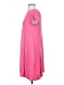 Simlu Solid Pink Casual Dress Size S - photo 5