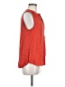 NY Collection Orange Sleeveless Blouse Size M - photo 4
