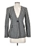 Express Houndstooth Gray Blazer Size 4 - photo 1