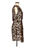 L'Agence Animal Print Brown Cocktail Dress Size Med (2) - photo 4