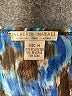 Alberto Makali 100% Polyester Animal Print Blue 3/4 Sleeve Blouse Size M - photo 7