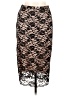 Dunnes 100% Polyamide Black Formal Skirt Size 10 - photo 1