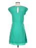 H&M 100% Polyester Solid Green Casual Dress Size 2 - photo 2