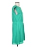 H&M 100% Polyester Solid Green Casual Dress Size 2 - photo 4