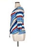 Ruby Rd. Blue 3/4 Sleeve Top Size S - photo 5
