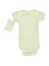 Hb 100% Cotton Yellow Short Sleeve Onesie Size Preemie - photo 2