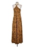 Donna Morgan Animal Print Brown Casual Dress Size 4 - photo 2