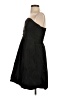Zara Basic Solid Black Cocktail Dress Size S - photo 5
