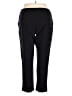 Purejill Solid Black Casual Pants Size L - photo 2