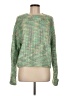 Bershka Tweed Green Pullover Sweater Size M - photo 1