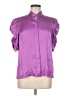 FRAME 100% Silk Purple Blouse Size M - photo 1