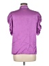 FRAME 100% Silk Purple Blouse Size M - photo 2