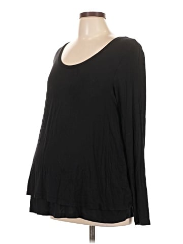 Old Navy - Maternity 3/4 Sleeve T-Shirt (view 1)