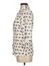 Freebird Animal Print Ivory 3/4 Sleeve Blouse Size M - photo 5