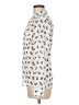 Freebird Animal Print Ivory Long Sleeve Blouse Size M - photo 5