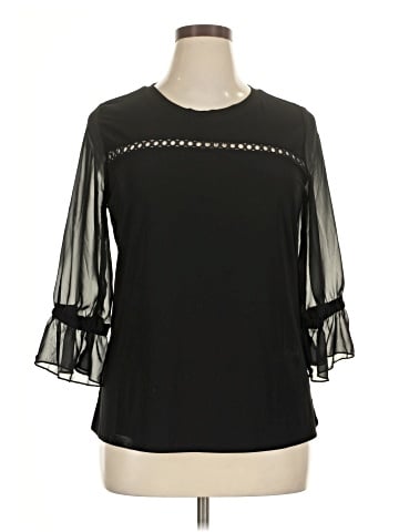 Adele & May 3/4 Sleeve Blouse (view 1)