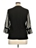 Adele & May Black 3/4 Sleeve Blouse Size XL - photo 2