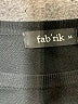 Fab'rik 100% Rayon Black 3/4 Sleeve Top Size M - photo 7
