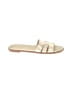 Cole Haan Ivory Gold Sandals Size 8 1/2 - photo 1