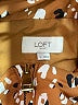 Ann Taylor LOFT Outlet 100% Polyester Animal Print Gold Vest Size S - photo 6