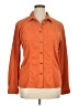 Teddi 100% Polyester Orange Long Sleeve Blouse Size XL - photo 1