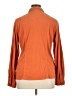 Teddi 100% Polyester Orange Long Sleeve Blouse Size XL - photo 2