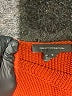 French Connection 100% Cotton Orange Pullover Sweater Size S - photo 7