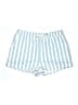 Forever 21 100% Cotton Stripes Blue Board Shorts Size L - photo 1