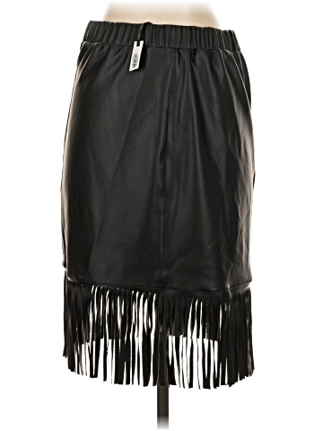 Coco + Carmen Faux Leather Skirt (view 2)