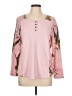 Northcrest Pink Long Sleeve Blouse Size L - photo 1