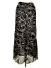 Sole Paisley Black Formal Skirt Size XL - photo 2